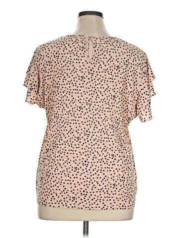 Adrianna Papell Short Sleeve Blouse (view 2)