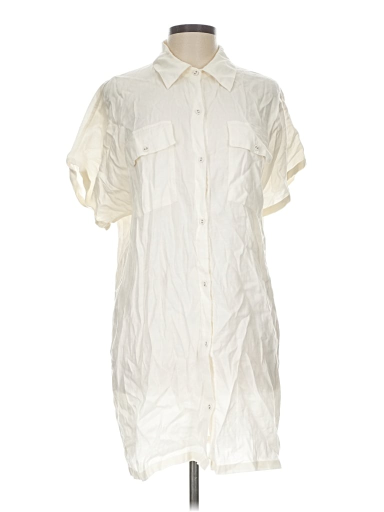 Pre-owned Weworewhat Casual Dress In Ivory