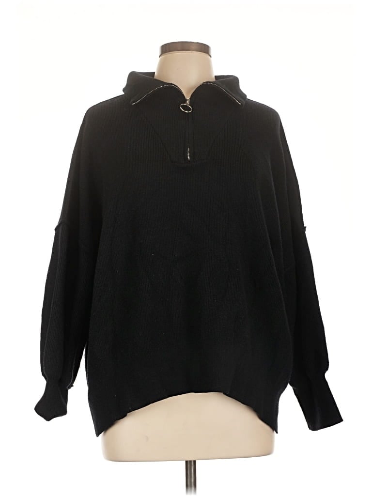 Pre-owned Lillusory Pullover Sweater In Black