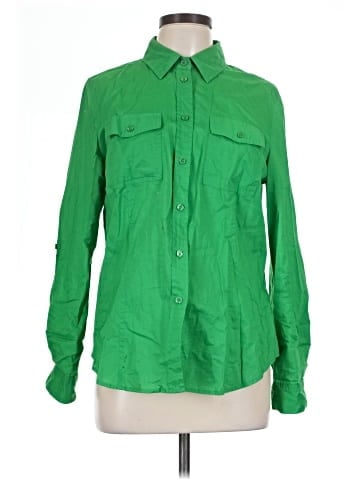 MICHAEL Michael Kors Long Sleeve Button-Down Shirt (view 1)