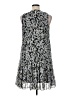 JBS 100% Polyester Print Black Cocktail Dress Size 14 - photo 2