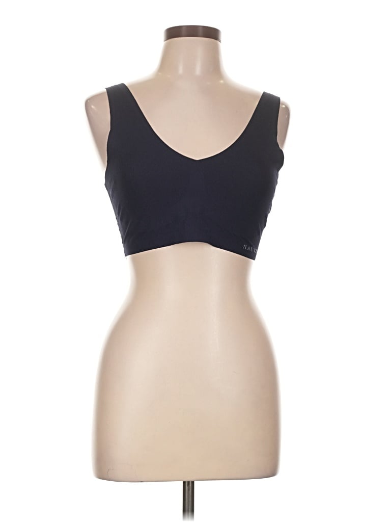 Pre-owned Nautica Sports Bra In Black