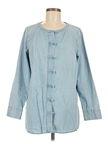 J.Jill 3/4 Sleeve Button-Down Shirt (view 1)