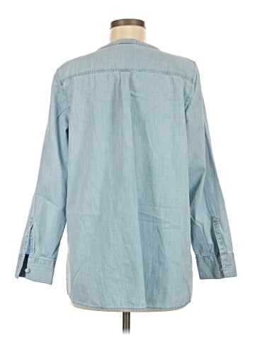 J.Jill 3/4 Sleeve Button-Down Shirt (view 2)