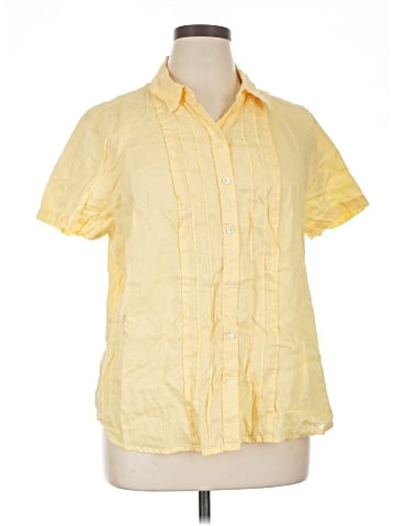 J.Jill Short Sleeve Button-Down Shirt (view 1)