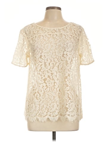 Ann Taylor LOFT Short Sleeve Blouse (view 1)