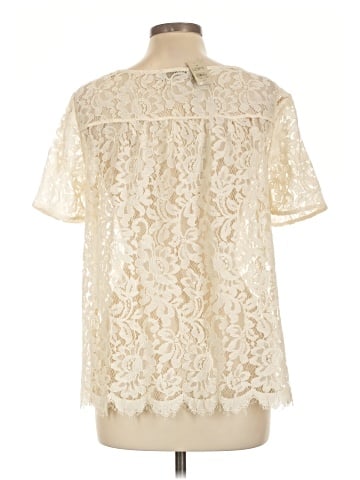 Ann Taylor LOFT Short Sleeve Blouse (view 2)