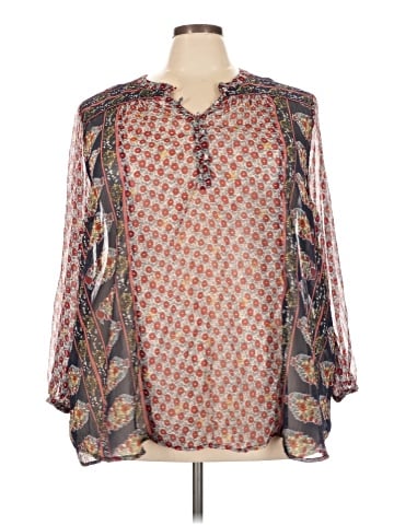 Lucky Brand 3/4 Sleeve Blouse (view 1)