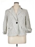 Talbots Stripes Gray Blazer Size 16 Petite - photo 1