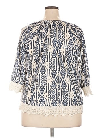 Style&Co 3/4 Sleeve T-Shirt (view 2)