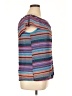 Hannah 100% Polyester Purple Short Sleeve Top Size XL Petite - photo 4