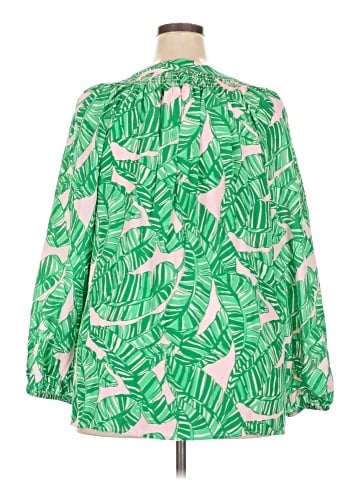 Lilly Pulitzer 3/4 Sleeve Silk Top (view 2)