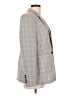 DKNY Checkered-gingham Gray Blazer Size 12 - photo 4