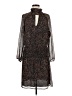 Veronica M. 100% Polyester Animal Print Brown Casual Dress Size M - photo 1