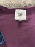 CAbi 100% Polyester Paisley Blue Cocktail Dress Size 8 - photo 4