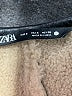 Zara 100% Polyester Black Coat Size S - photo 6