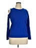 MICHAEL Michael Kors Blue Long Sleeve Turtleneck Size XL - photo 2