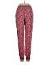 Juicy Couture 100% Polyester Floral Red Casual Pants Size S - photo 2