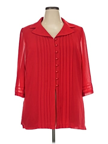 Julian Taylor 3/4 Sleeve Blouse (view 1)