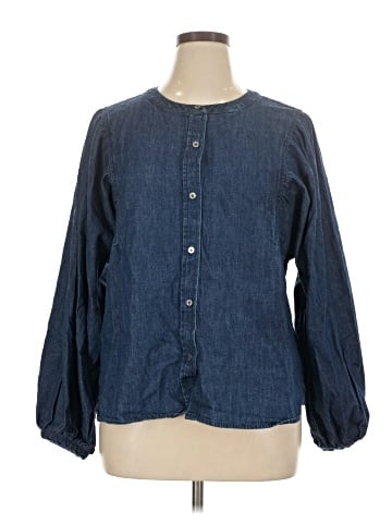 Ann Taylor LOFT Long Sleeve Blouse (view 1)