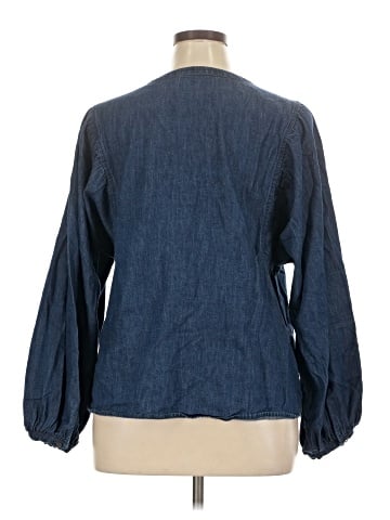 Ann Taylor LOFT Long Sleeve Blouse (view 2)