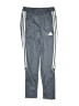 Adidas 100% Polyester Gray Track Pants Size 11 - 12 - photo 1