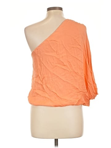 Alice + Olivia 3/4 Sleeve Silk Top (view 2)