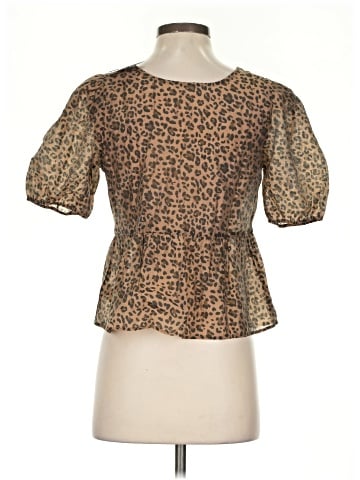 American Eagle Outfitters Short Sleeve Blouse (view 2)