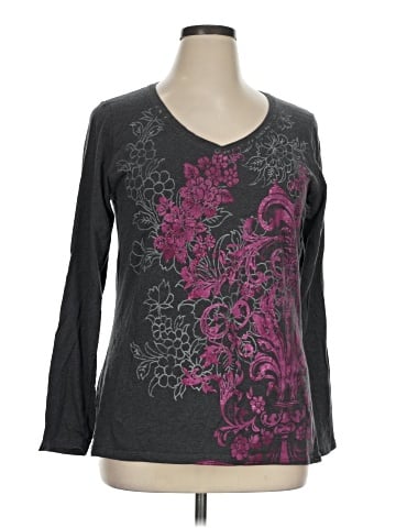 Hanes Long Sleeve T-Shirt (view 1)