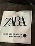 Zara 100% Polyurethane Solid Black Snow Jacket Size XS - photo 6