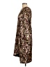 JS Collections 100% Polyester Metallic Gold Cocktail Dress Size 12 - photo 5