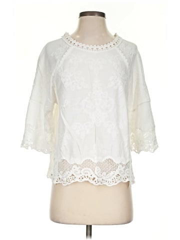 Democracy 3/4 Sleeve Blouse (view 1)
