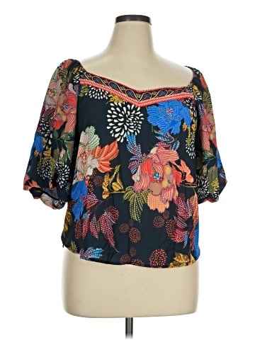 Jealous Tomato Short Sleeve Blouse (view 2)