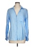 Zara Blue Long Sleeve Button-Down Shirt Size L - photo 1