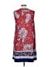 Apt. 9 Paisley Red Casual Dress Size L - photo 2