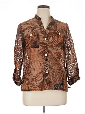 Ruby Rd. 3/4 Sleeve Blouse (view 1)