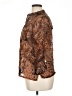 Ruby Rd. Animal Print Brown 3/4 Sleeve Blouse Size 14 - photo 5