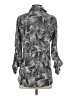 Attention 100% Polyester Animal Print Gray 3/4 Sleeve Blouse Size S - photo 2
