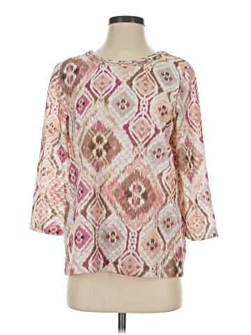 Alfred Dunner 3/4 Sleeve T-Shirt (view 1)