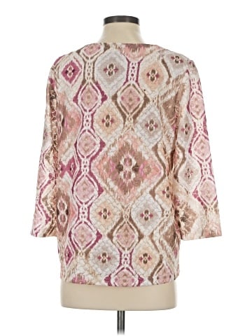 Alfred Dunner 3/4 Sleeve T-Shirt (view 2)