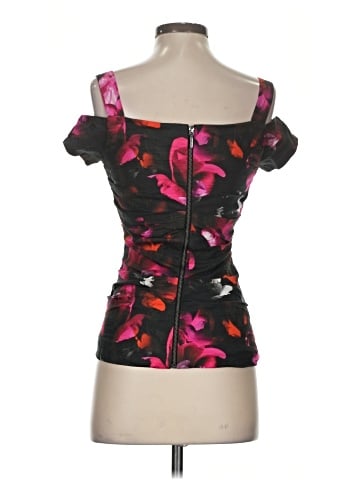 Nicole Miller Artelier Short Sleeve Blouse (view 2)