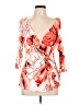 Boston Proper Red Kimono Size L - photo 1