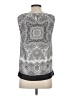 dalia 100% Polyester Gray Sleeveless Blouse Size XS - photo 2