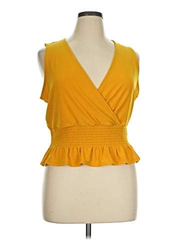 Bar III Sleeveless Blouse (view 2)