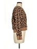 J.Crew 100% Cotton Animal Print Brown Pullover Sweater Size M - photo 4