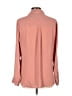Express 100% Polyester Pink Long Sleeve Blouse Size L - photo 2