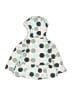 Carter's 100% Polyester Polka Dots Teal Raincoat 9-12 MO / 12 MO - photo 2