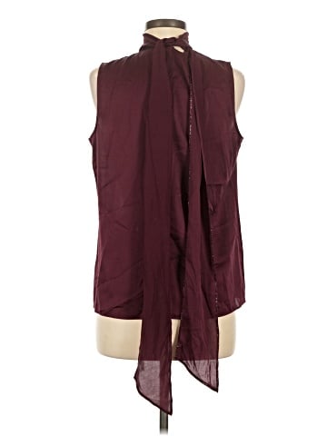 St. John Sleeveless Silk Top (view 2)