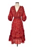 Max Studio Paisley Red Cocktail Dress Size XS - photo 1