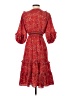 Max Studio Paisley Red Cocktail Dress Size XS - photo 2